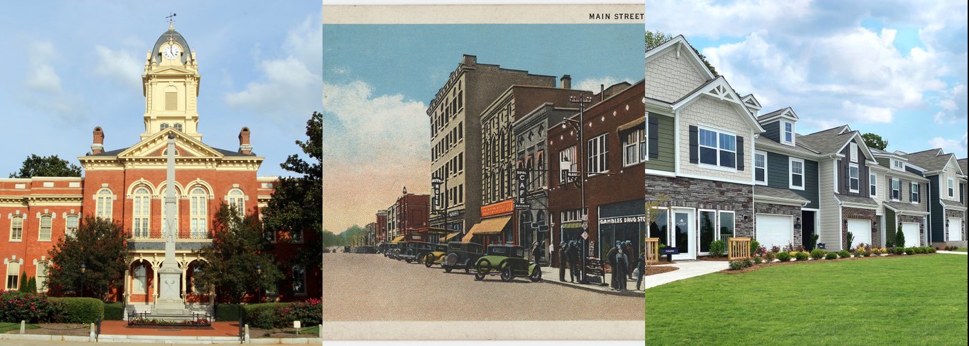Real photos of Union County — Weddington estates, Union County landmarks, and nearby communities